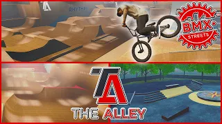 Riding Europe’s Largest Skatepark Replica | The Alley | BMX Streets