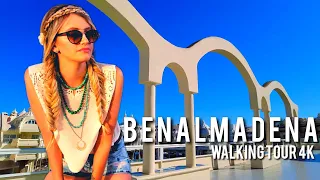 BENALMADENA 🇪🇸 Beautiful Port Yachts Bars & Restaurants April 2024 Costa del Sol Spain 4K