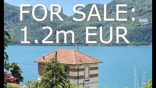 FOR SALE: historic villa at Lake Como (Mandello del Lario) – luxury property – 1.2 m EUR