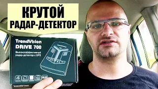 TrendVision Drive 700 – Радар-Детектор с GPS – Полный Обзор