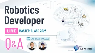 Q&A | Robotics Developer Master Class 2023