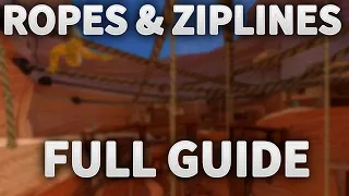 Full Guide to Ropes & Ziplines || Gorilla Tag new update