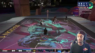 FlightReacts 2nd TIME PLAYING NBA 2K24 Park & This Happened!