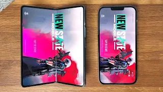 Samsung Z Fold 4 vs iPhone 13 Pro Max - SPEED TEST! *SHOCKING*