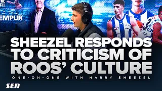 Harry Sheezel responds to CRITICISM of North Melbourne + addresses trade rumours around Roos - SEN