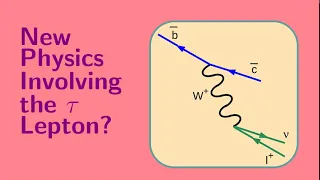 New Physics Involving the Tau Lepton?