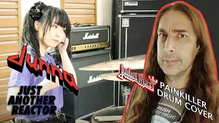 Just Another Reactor reacts to Judas Priest - Painkiller (Junna Drum Cover)