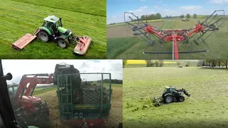 Farmvlog #30 1. Schnitt 2019 : mähen, wenden und schwaden