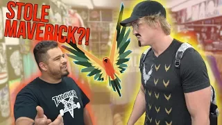 CONFRONTING STORE OWNERS SELLING FAKE MAVERICK MERCH! **hostile**