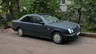 Авто на котором я езжу каждый день Mercedes Benz W210