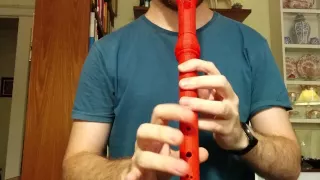 3D printed Alto Recorder