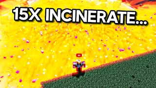 ENTIRE SERVER Uses Incinerate in Roblox Saitama Battlegrounds