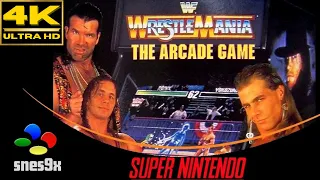 WWF WrestleMania: The Arcade Game (SNES) - Full Gameplay - (UHD 4K 60 FPS)