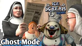 Ice Scream 6 New Update In Ghost Mode Full Gameplay