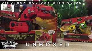 UNBOXED: Netflix Dinotrux Mega Chompin' Ty Rux and Revvit by Mattel
