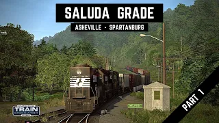 Train Simulator | Saluda Grade (W-Line) | Pt. 1 of 2 | #trainsimulator