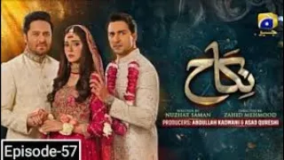 Nikah drama new Episode 57 Teaser || Nikah Episode 57 Promo Review || #nikah || Moody TV