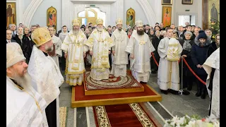 Великая вечерня .Рождество Христово.Свято -Духов кафедральный собор .Минск.