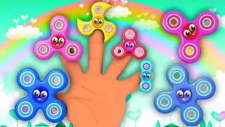 Fidget Spinner | 手指家庭| 儿童歌曲 | Finger Family | Songs For Childrens | Farmees China | 儿童漫画和婴儿歌曲