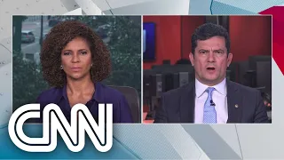 À CNN, Moro repudia ataque e diz que fala de Lula pode gerar risco a seus familiares | LIVE CNN