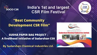 Sudha Paper Bag Project- A Livelihood Initiative of Sudarshan CSR, @sudarshanchemicalsofficial6013