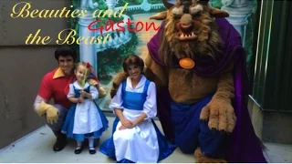 Beauty and the Beast ( and Gaston ) meet little Belle (Ferdalump)