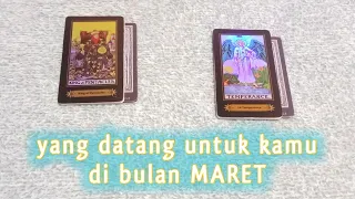 Ini yg akan datang/yg akan kamu dapat di bln Maret.Karir?cinta?pengetahuan spiritual??✨