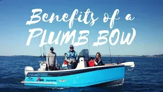 Innovation Boats // How a plumb bow works