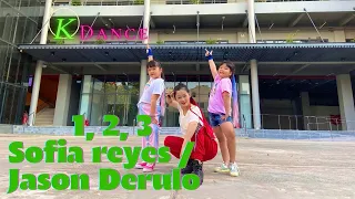 1, 2, 3 - Sofia Reyes (feat. jason Derulo & De La Ghetto) | ZUMBA | Rachel dance |K_Dance