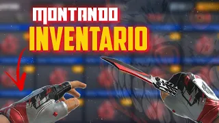 Montado um INVENTÁRIO Pr3to e Vermelho 🔥       Standoff 2