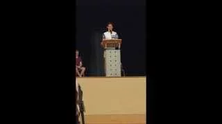 BEST School Captain Speech EVER