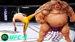 UFC4 Bruce Lee vs Evil Yakuza EA Sports UFC 4 PS5