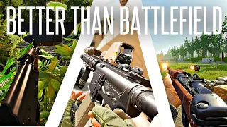 Large-Scale Shooter Games that do Battlefield but BETTER!