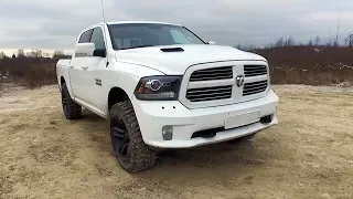 Dodge RAM! Люксовый пикап для людей с Большими комплексами !