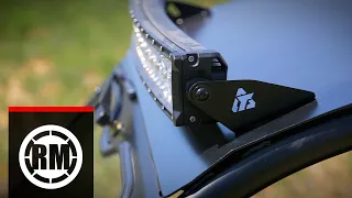 Tusk LED Light Bar Brackets | Polaris RZR 900 Trail