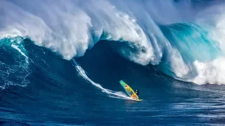 Windsurfer Jason Polakow Takes On Jaws/Peahi