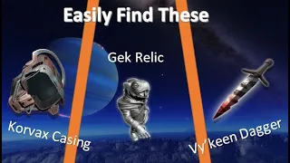 How to get Gek Relics, Korvax Casings, Vy'keen Daggers - No Man's Sky Synthesis