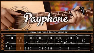 Payphone - Maroon 5 Ft.  Wiz Khalifa Cover Fingerstyle | | Tab Tutorial