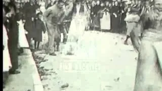 French sack race in the 1890's.  Film 11193