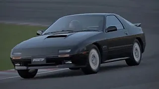 GT7 - Mazda RX-7 GT-X (FC) '90 - Tsukuba circuit - Gran Turismo 7 / グランツーリスモ7