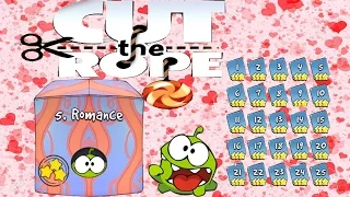 Cut The Rope 1, Season1 (5 Valentine Box-Caja Romance  1-25) 3 Stars- JhoSeSaRo