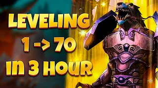 How to Level From 1 to 70 and 60-70 in 1 hour! | WoW Powerleveling Guide Dragonflight