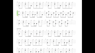 When the Levee Breaks   Led Zeppelin   Drums only   Drum tab
