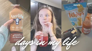 DAYS IN MY LIFE (new mocktail recipe, grocery run x2, amazon tip, sephora bday gift)