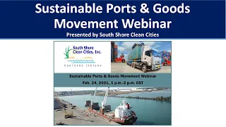 Sustainable Ports & Goods Movement Webinar