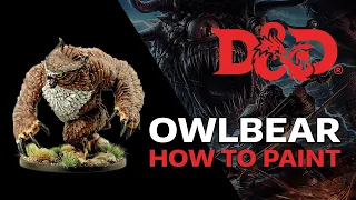 How-To | Paint D&D Owlbear