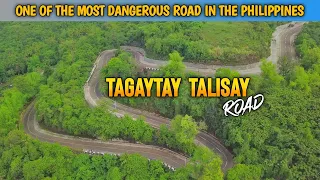 One Of The Most Dangerous Road In The Philippines | Tagaytay Talisay Road