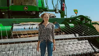 Day In the Life Of Wheat Harvest On Our Montana Farm 2020