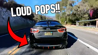 LOUD TURBO KIA! POV DRIVE CANYON RUN