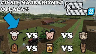 FARMING SIMULATOR 22 - KTÓRE ZE ZWIERZĄT JEST NAJBARDZIEJ DOCHODOWE🐄🐖🐑🐔🐝🐎💲🤔